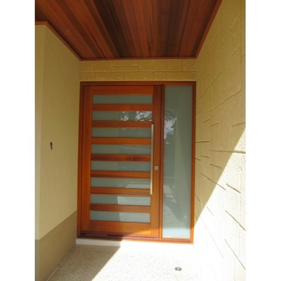Cedar Front door